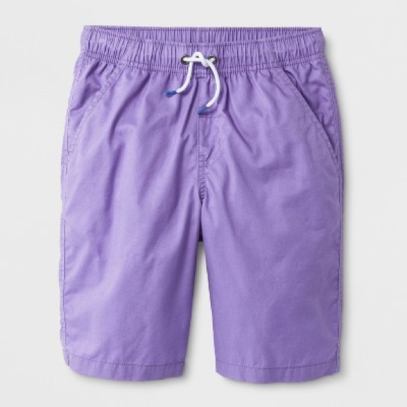 Cat & Jack™ Purple Pull-On Shorts - Picture 1 of 4